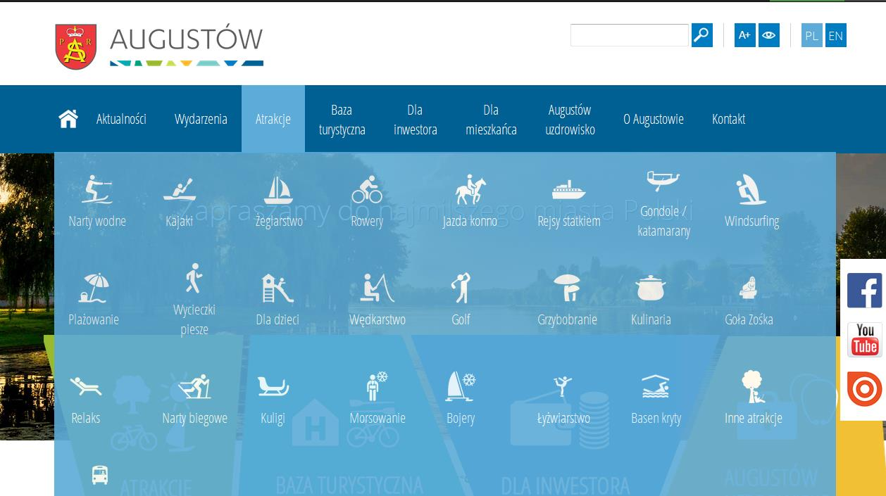 Dodatkowo nowa identyfikacja wizualna kolorystycznie nawiązuje do trzech żywiołów (Kolor niebieski - woda i powietrze, kolory żółty i zielony - ziemia).