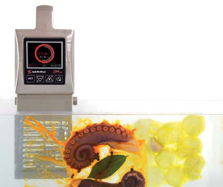 cooking Przenośne głowice SmartVide 4, 6, 8 i SmartVide 8 Plus przenośna, lekka, głowica z ergonomiczną rączką do gotowania innowacyjną metodą sous-vide ułatwia przenoszenie urządzenia z naczynia do