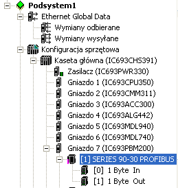 12. Naciśnij OK, drzewo projektu powinno być uzupełnione o zadeklarowane elementy komunikacyjne. 13.