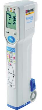 Termometr cyfrowy FOOD PRO PLUS bezdotykowy + sonda HACCP zakres temperatur przy pomiarze bezdotykowym