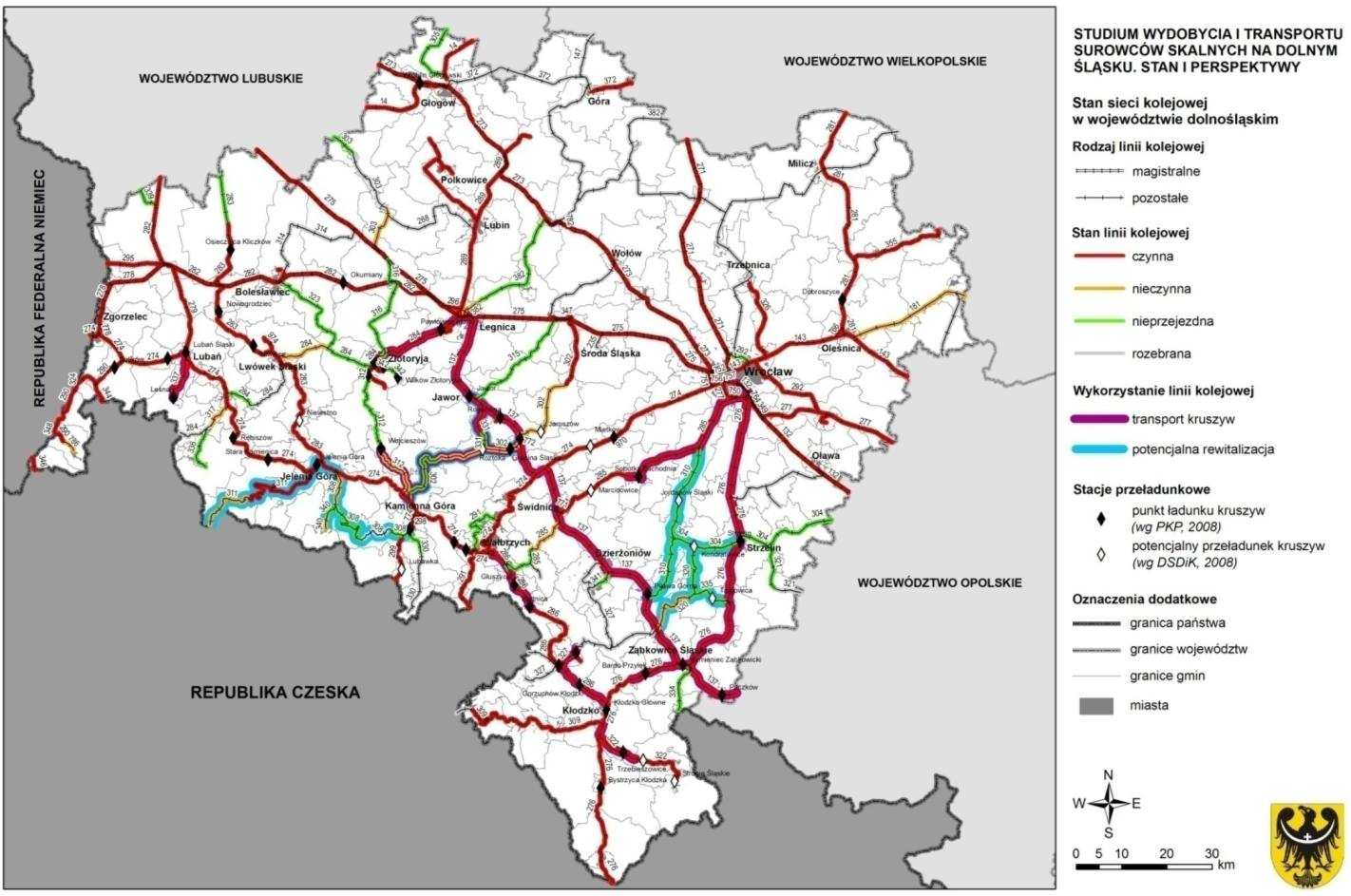 ANALIZA POTENCJAŁU LINII KOLEJOWYCH ANALYSIS OF RAILWAYS POTENTIAL Rys.