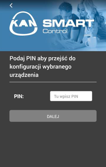 Panel administratora Panel administratora jest zabezpieczony kodem PIN. Domyślny kod PIN to 1234.