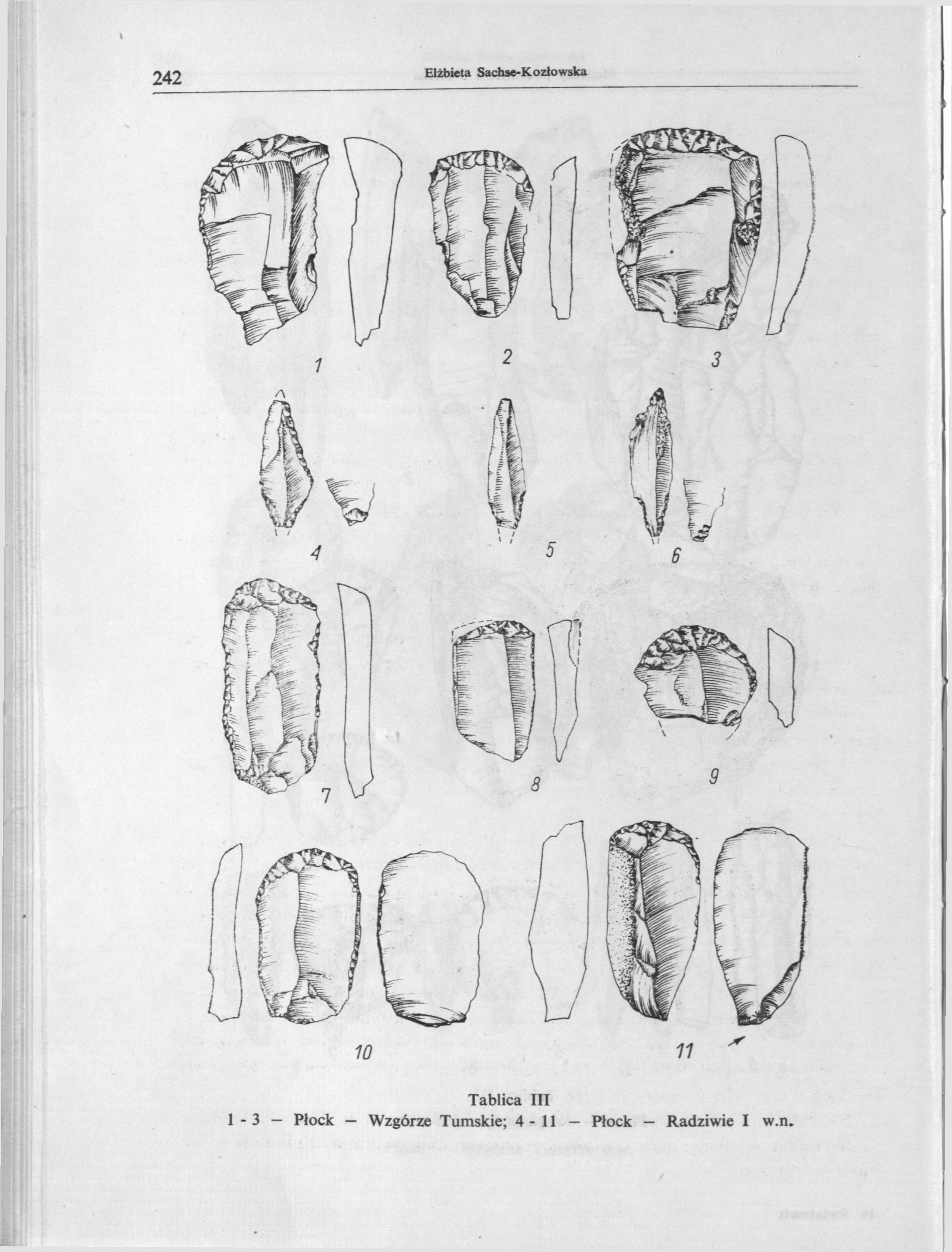 Tablica III 1-3 - Płock Wzgórze