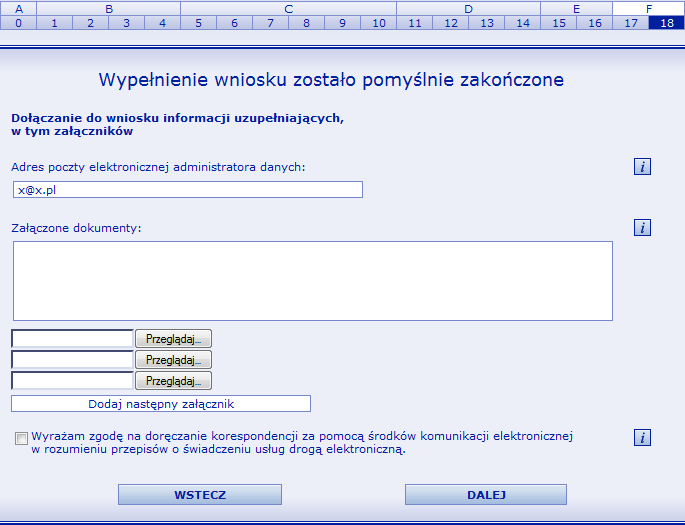 Jeżeli w zbiorze są przetwarzane dane wrażliwie i system nie jest połączony z Internetem należy zaznaczyd poziom podwyższony. 4.