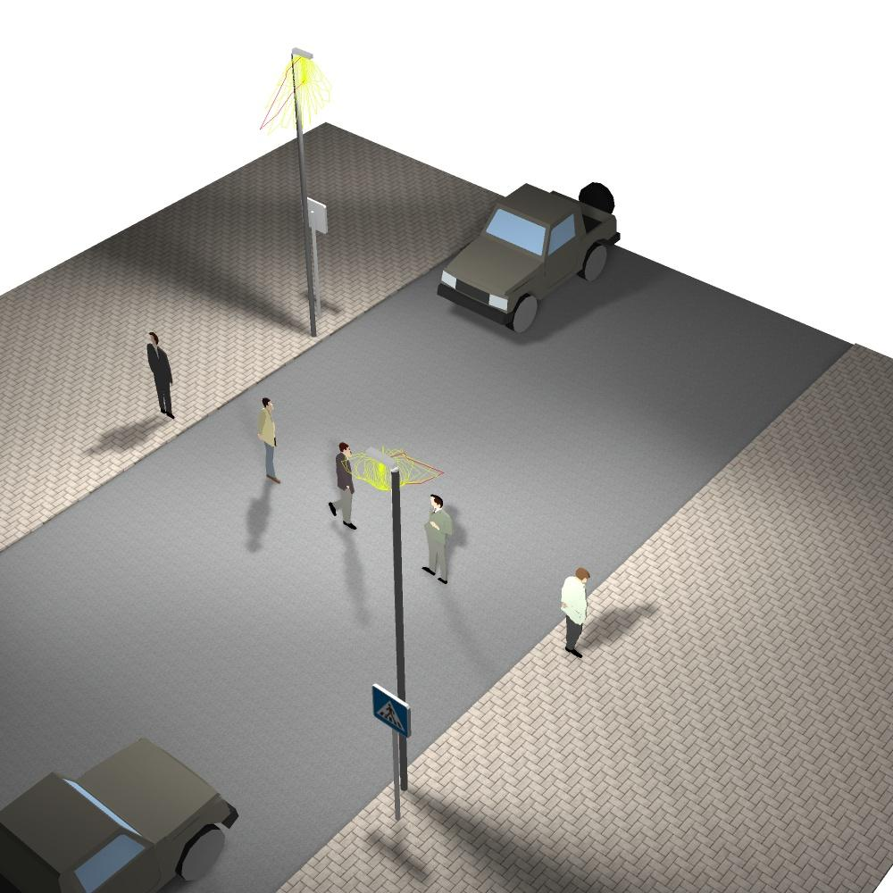 Przejście dla pieszych 8x4m +