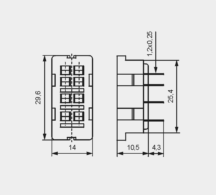 10,5 mm 5 A, 250 V AC