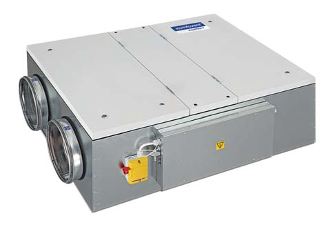 KOMPKT REGO 1200 P Grubość ścianek 50 mm Masa 135 kg Strumień powietrza 1200 m 3 /h Napięcie znamionowe 3~ 400 V Maksymalny prąd obciążenia 10,3 Kolor malowania RL 7035 utomatyka KOMFOVENT 5 REGO