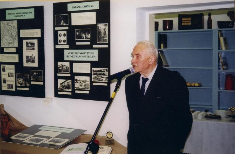Mieczysławem Radwanem, o pracach badawczych nad rekonstrukcją pieca