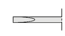 RM87P sensitive, RM83, RM94 Do obwodów drukowanych 34,6 x 12,9 x 6,6 mm 8 A, 250 V AC Rozstaw otworów w