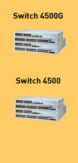 4500G Family Advanced Access and Distribution Layer 3, PoE, advanced features,