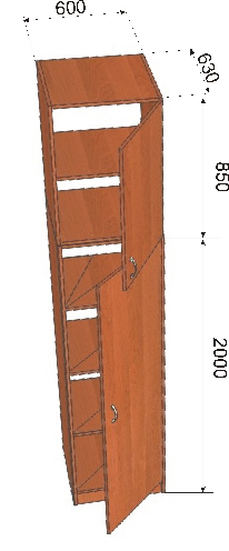 szerokość ściany bocznej boksu powinna wynosić 200 mm (tak aby dało się schować za tą ścianą małą kolumnę głośnikową o głębokości rzędu 110 mm i wysokości 200 mm).