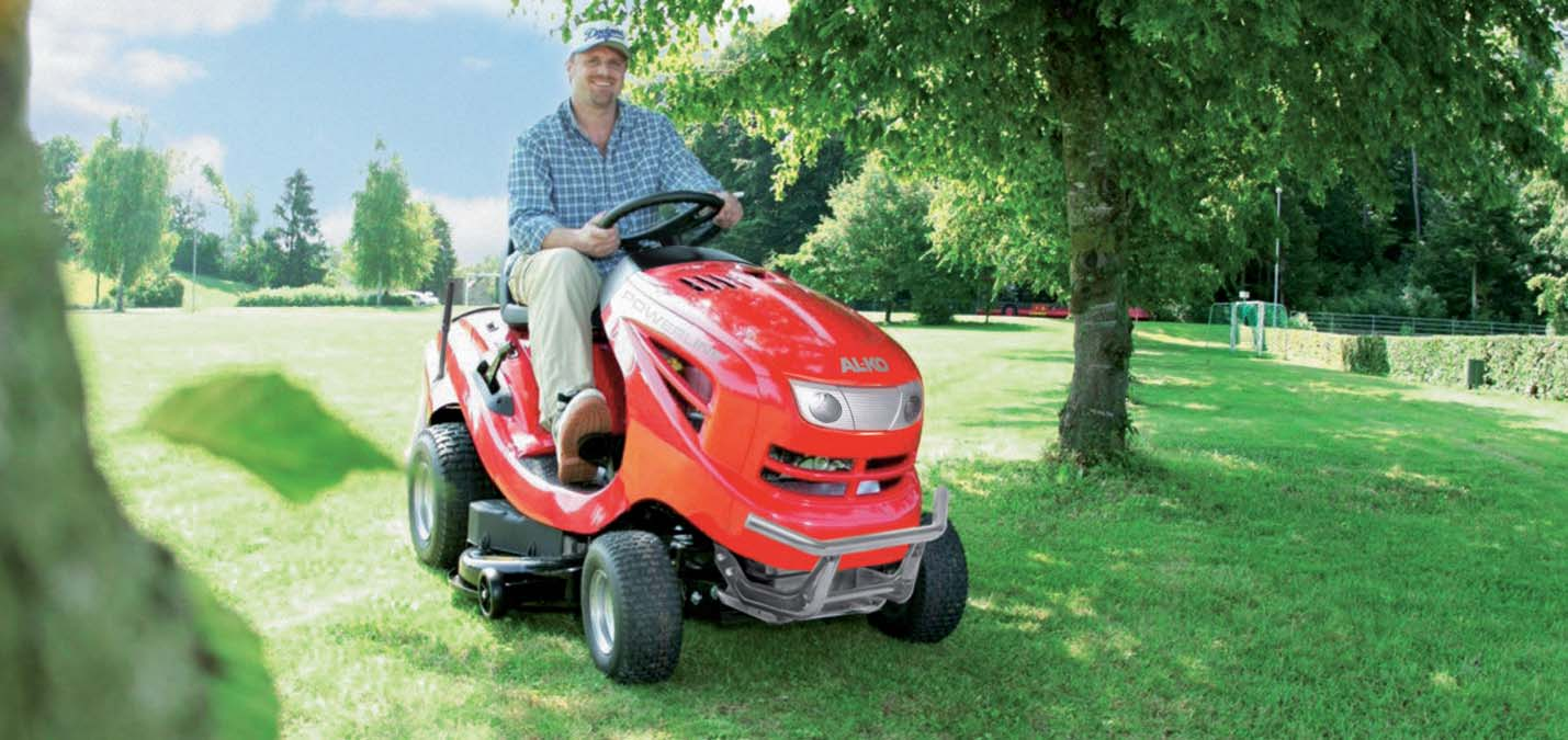 Traktorki do koszenia trawy POWERLINE edition czysta przyjemność koszenia Do trawnika o powierzchni do