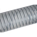 Węże TRANSMETAL przeźroczysty PCV (PCW, PVC) Temperatura pracy [ C]: -15 C do +60 C galwanizowana stalowa spirala elastyczny, odporny na ścieranie, ssawnotłoczny wąż do substancji spożywczych z