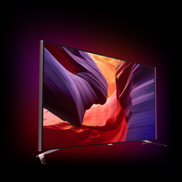 Ulotka przedsprzedażowa dla Polska () Philips Supersmukły telewizor 4K
