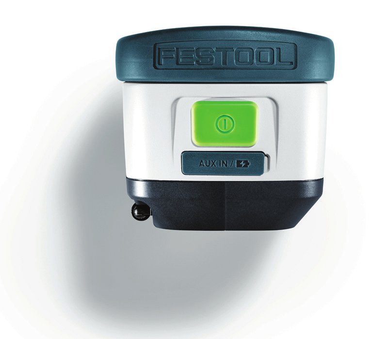 Festool SYSROCK: teraz też jako radio cyfrowe Dane techniczne Dane techniczne Zakres częstotliwości FM (UKF) 87,5-108 MHz Radio cyfrowe-odbiór DAB+ Eksploatacja z akumulatorem