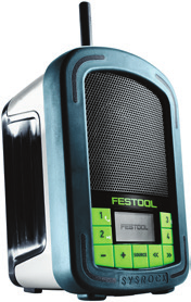 Festool SYSROCK: teraz też jako radio cyfrowe Zakres dostawy Nazwa Opis Nr zam.