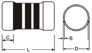 REZYSTORY WĘGLOWE MELF - (SERIA MELF-CFR) MELF CARBON FILM RESISTORS (MELF-CFR SERIES) Dimensions Rozmiar Size Dimensions (mm) L D C S 0204 3.5±0.2 1.45±0.1 0.7±0.1 0.15±0.1 0207 5.7±0.2 2.2±0.1 0.8±0.
