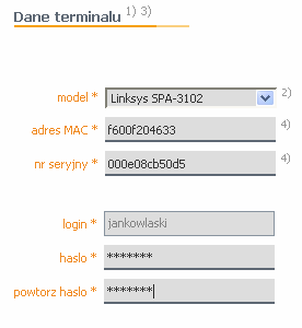 KROK 3. Dodanie bramki w panelu użytkownika FreecoNet I.