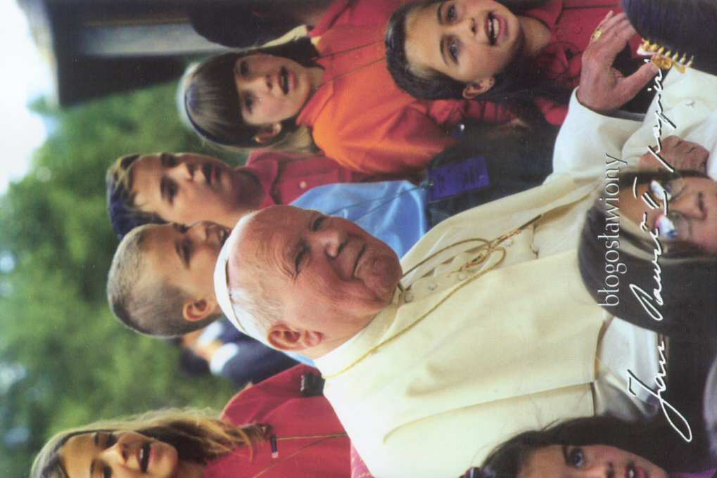 Nnx-42 2011 Nnx-42r 2011 widokówka wydawca nieznany 2011 rok. błogosławiony Jan Paweł II papież.
