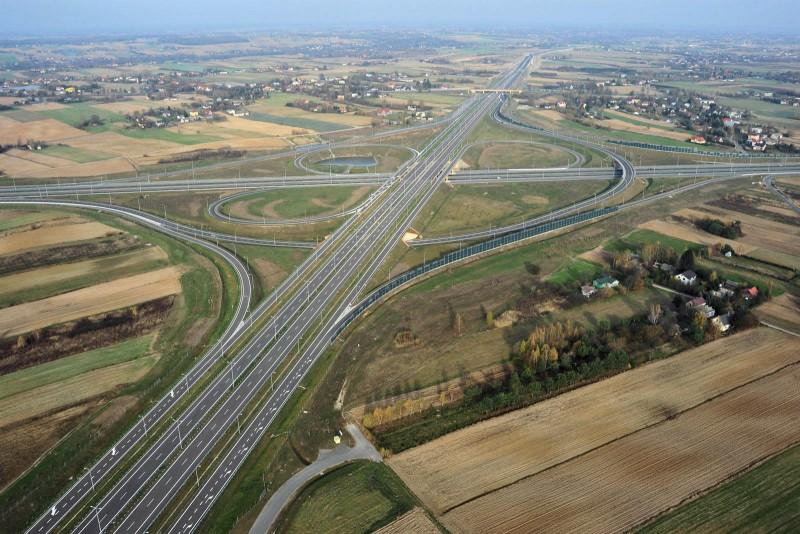 Węzły drogowe na obwodnicy Lublina w.