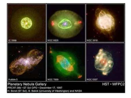 Mgławice planetarne W naszej Galaktyce znanych ponad 1500