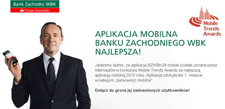 Silny rozwój bankowości mobilnej i internetowej BZWBK24 bankowość mobilna