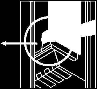 Można wlać ½ szklanki wody do otworu by oczyścić wnętrze. glass of the water to drain hole to clean inside. Komora zamrażarki; Szron gromadzący się w komorze zamrażarki powinien być okresowo usuwany.