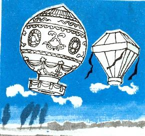 60 Oto są pierwsze balony na świecie! Balony te nazywano,,mongolfierami od nazwiska wynalazców.