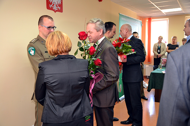 Wczoraj podczas uroczystego apelu płk SG Leszek Jakubowski, po raz ostatni jako Komendant, przemówił do swoich najbliższych współpracowników funkcjonariuszy z Grzechotek.