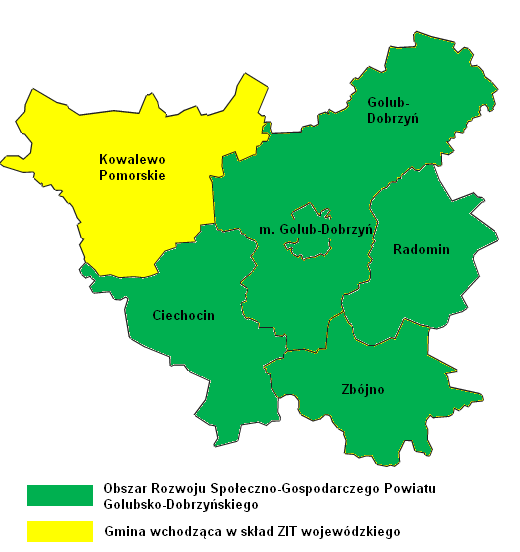 1. DIAGNOZA PODZIAŁ TERYTORIALNY I SYTUACJA DEMOGRAFICZNA JEDNOSTKI WCHODZĄCE W SKŁAD ORSG W skład Obszaru Rozwoju Społeczno - Gospodarczego (ORSG) Powiatu Golubsko- skiego w układzie terytorialnym