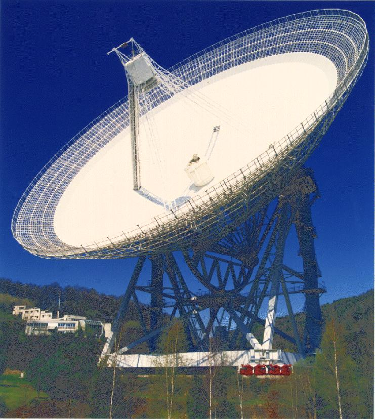 Radioteleskop w Effelsbergu (Niemcy), D = 100 m Tomasz Kwiatkowski, OA UAM Wstęp do astrofizyki I, Wykład