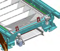 OSPRZĘT DODATKOWY LASER Typ przecinarki DIAMENT FIBER LASER 2 Napędy serwo AC Powierzchnia robocza 1500 x 3000, 2000 x 4000 i 2000 x 6000 mm Skok osi Z 115 mm Prędkość pozycjonowania symultanicznie