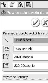 MODELOWANIE CZĘŚCI - MODELOWANIE POWIERZCHNIOWE 2.