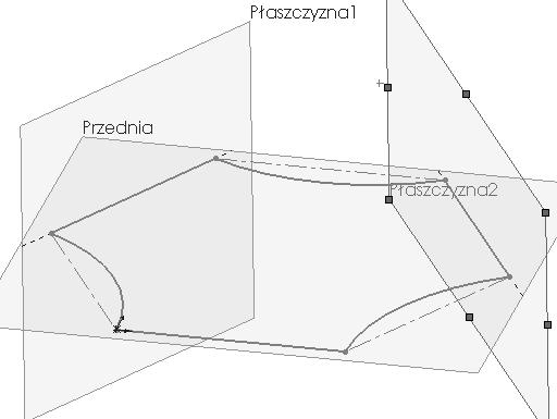 2.4.4. Rysunek 2.4.4. Utworzenie płaszczyzny 2 Strona 79