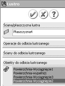 MODELOWANIE CZĘŚCI - MODELOWANIE POWIERZCHNIOWE 12.