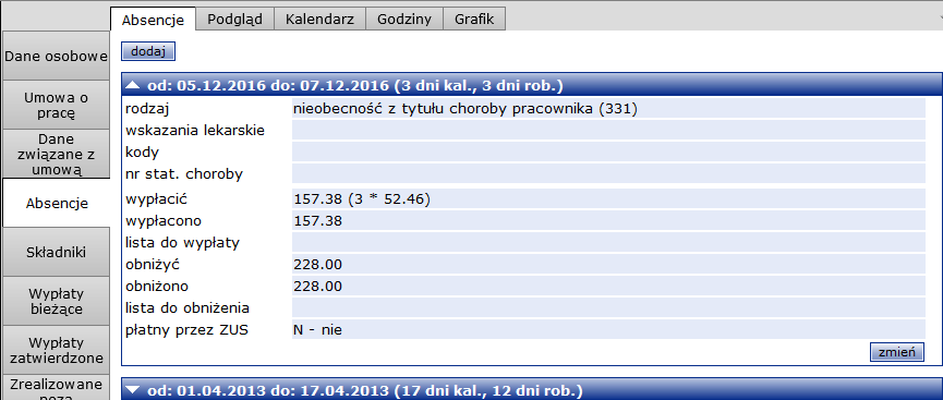 W związku z tym przepracował 472 godziny z 496 planowanych. Obliczenia: 1.