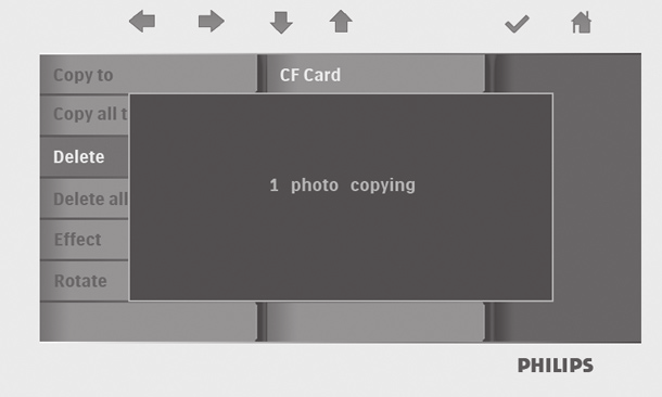 Za pomocą przycisków, wybierz menu PHOTO (Zdjęcie). Naciśnij przycisk. Za pomocą przycisków, zaznacz opcję Internal Memory (Pamięć wewnętrzna). Naciśnij przycisk. Za pomocą przycisków, wybierz opcję Album.