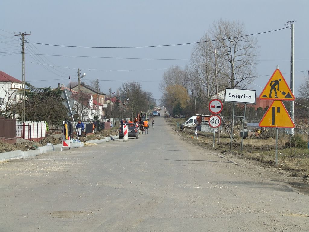 6) Przebudowa odcinka drogi powiatowej nr 0116T Pacanów Oleśnica Grobla w ramach projektu Przebudowa odcinków dróg Powiatowych w związku z