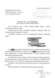 lp 8 przedmiot treść data wpływu 12.12.2016 SMMP.IX/0630-28/16 26.12.2016 Uprzejmie proszę o przesłanie mi protokołów z przeprowadzonych przez Straż Miejską interwencji przy ul.