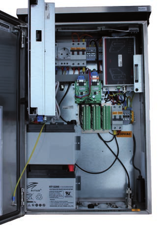 Urządzenie NMS100 3SW sterowanie trzema zewnętrznymi napędami NMS100 3SW jest urządzeniem służącym do sterowania i nadzorowania trzema zewnętrznymi napędami ( różnych producentów).