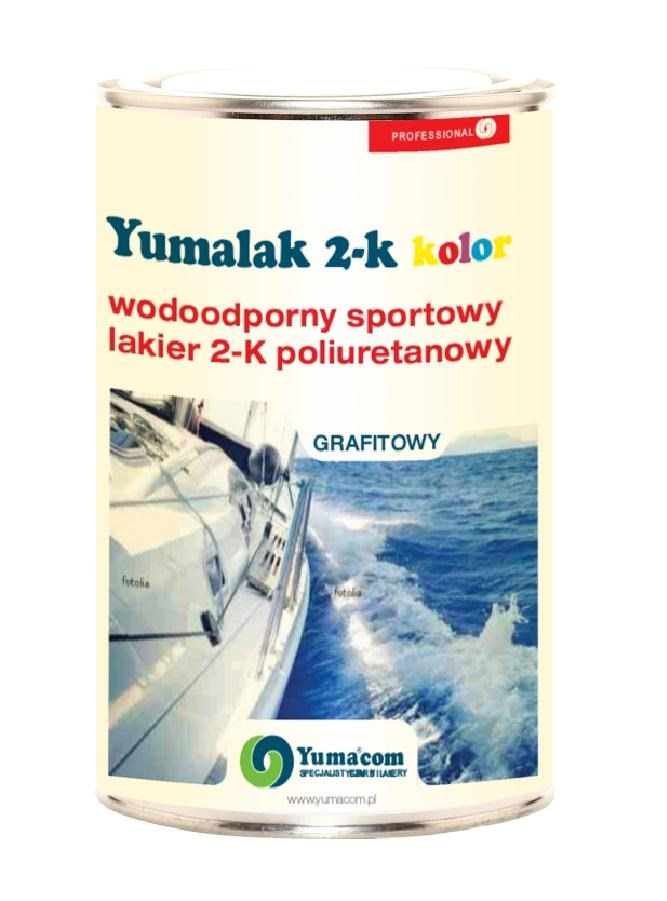 Lakiery do tworzyw Yumalak Y 2-K kolor Charakterystyka: zestaw emalii poliuretanowej do zabezpieczania i dekoracji elementów z wybranych tworzyw sztucznych.