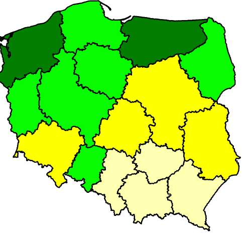 Dane statystyczne 2,3 mln gospodarstw rolnych, 1,5 mln gospodarstw > 1 ha prowadzących działalność rolniczą, 0,8 mln gospodarstw prowadzących sprzedaż produktów na rynek, 14,5