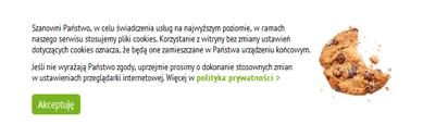 Pliki cookies - ciasteczka Ciasteczka wykorzystywane są na stronach internetowych od zawsze.