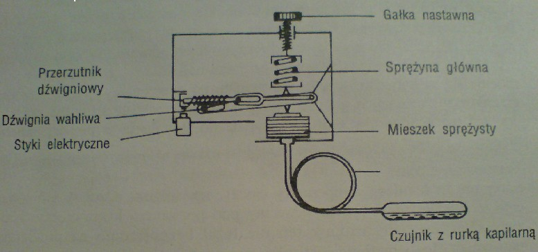 6. Termostaty Budowa i zasada działania Rodzaje termostatów : termostaty