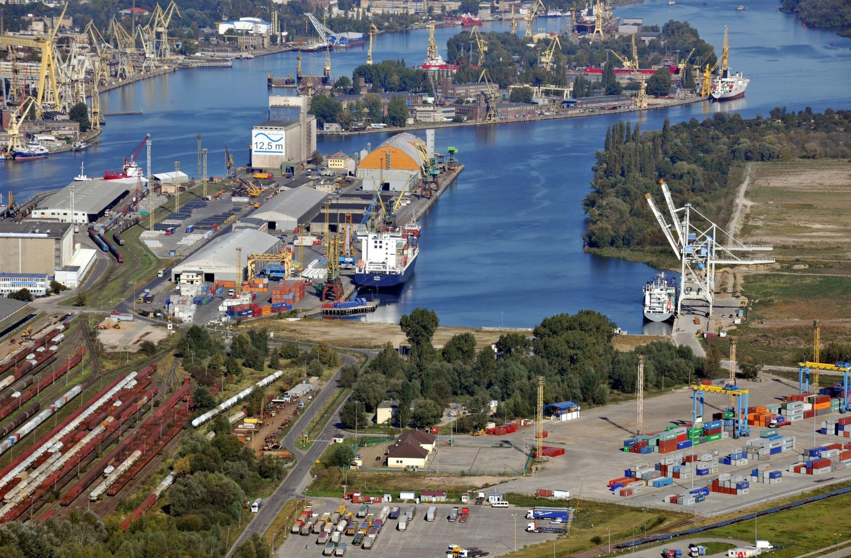 Rozwój infrastruktury portowej Szczecin - Kanał Dębicki: Rozbudowa