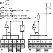 prądowego I U ext 30 V DC / 24 V AC I max 150 ma (łącznie z