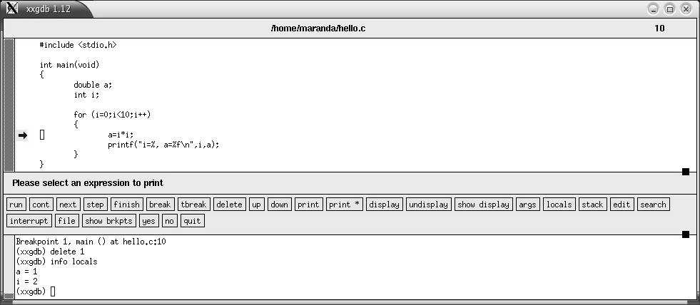 Debugging oznacza proces wykrywania błędów w skompilowanych programach w trakcie ich nadzorowanego uruchamiania.