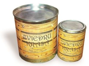 Farba fasadowa SWEDISH Charakterystyka produktu: Skład: olej lniany, pigmenty, werniks, mączka żytnia, siarczan żelaza, sód, naturalne dodatki. Wydajność: 4 6 m2/l w zależności od rodzaju drewna.