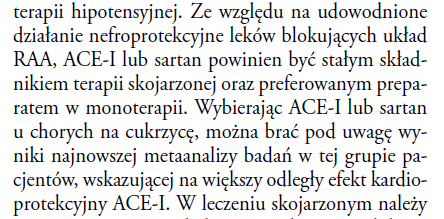 Tak 16 Nie - 8 ACE-I ; RRR 13% JAMA
