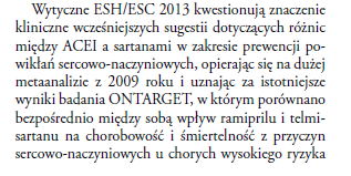 PTNT 2015 Pacjent wysokiego ryzyka = ACEI Pacjent niższego ryzyka = ACEI/sartan PTNT 2015 Podstawowe grupy leków w